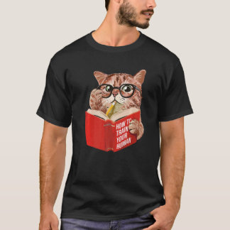 T-shirt Lecture Graphique Chat Propriétaire de Chat Animau