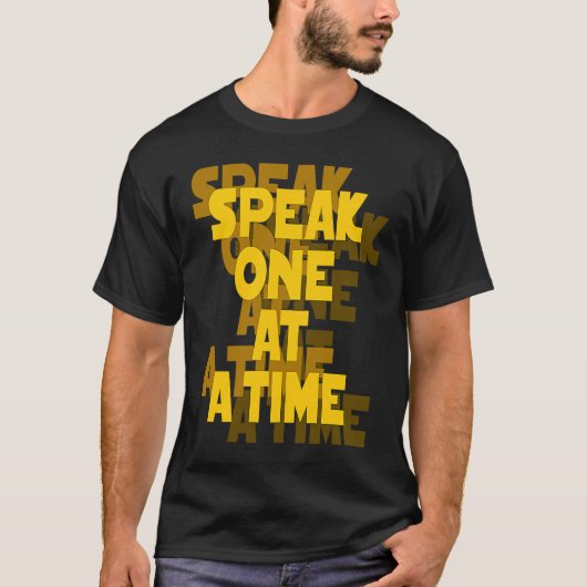 T-shirt Lecture labiale geste de la main ASL surdité perte (Devant)