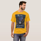 T-shirt Lecture, l'aventure continue (Devant entier)