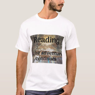 T-shirt Lecture, l'aventure continue