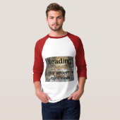 T-shirt Lecture, l'aventure continue (Devant entier)