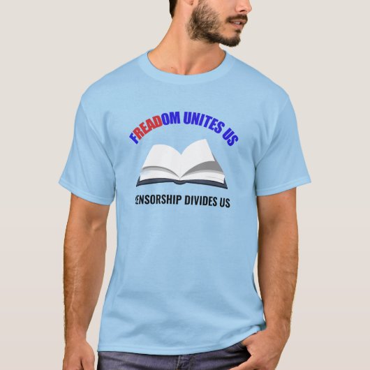 T-shirt Lecture libre Open Book (Devant)