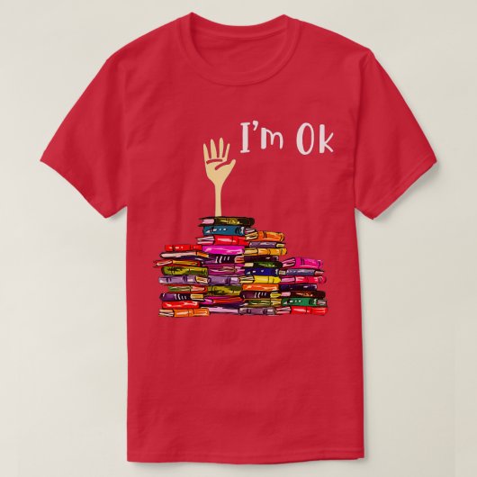 T-shirt Lecture Livres Bibliothécaire Lecteur Nerd Je suis (Design devant)