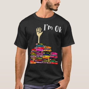 T-shirt Lecture Livres Librairie Lecteur Nerd Im Ok Enseig