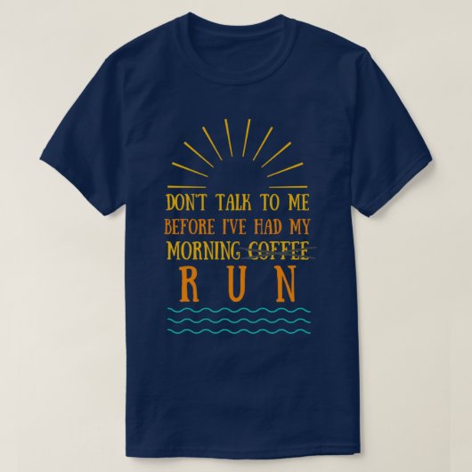 T-shirt Lecture matinale (Design devant)