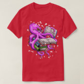 T-shirt Lecture Octopus (Design devant)