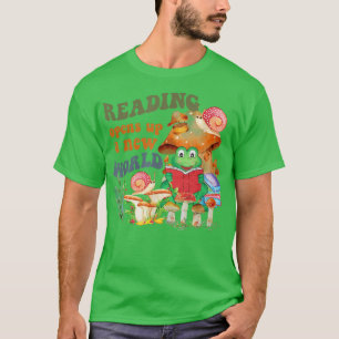 T-shirt Lecture Ouvre Un Nouveau Monde Lover Librarian