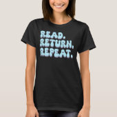 T-shirt lecture retour (Devant)