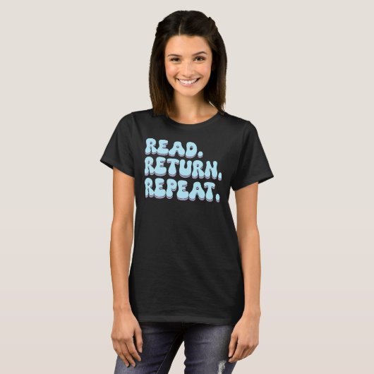 T-shirt lecture retour (Devant entier)