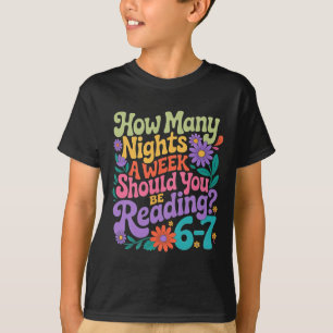 T-shirt Lecture Six Seven Mème Amoureux de Livre 67 Enseig