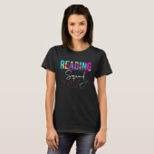 T-shirt Lecture Squad Tie Dye Love Lecture Enseignant Appr (Devant entier)