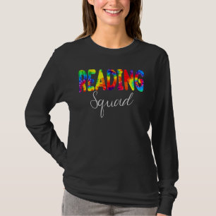 T-shirt Lecture Squad Tie Dye Retour À L'Appréciation De L