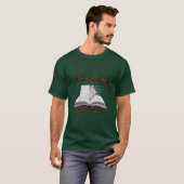 T-shirt Lecture : Une page de plus avant le lit. (Devant entier)
