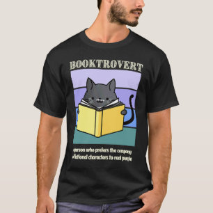 T-shirt Lecturovert' Livre 's Chat Cozy Mystère Lecture Li