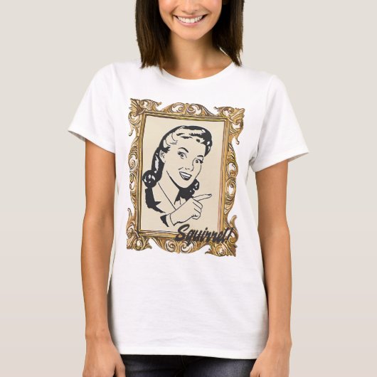 T-shirt L'écureuil ! Beaucoup Distrait ? (Devant)