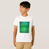 T-shirt LED-vert-lumières948 DISCO BALL NEON VERT FLUX F (Devant entier)