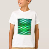 T-shirt LED-vert-lumières948 DISCO BALL NEON VERT FLUX F (Devant)
