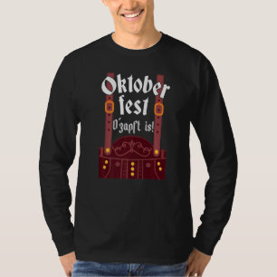 T-shirt Lederhosen Suspendants Oktoberfest Bavarian Munich