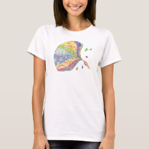T-shirt L'édredon peint