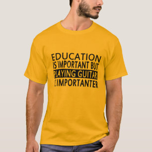 T-shirt l'éducation est importante,