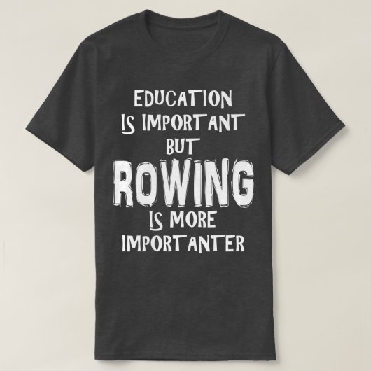 T-shirt L'Éducation Est Importante, Mais L'Entraînement Es (Design devant)