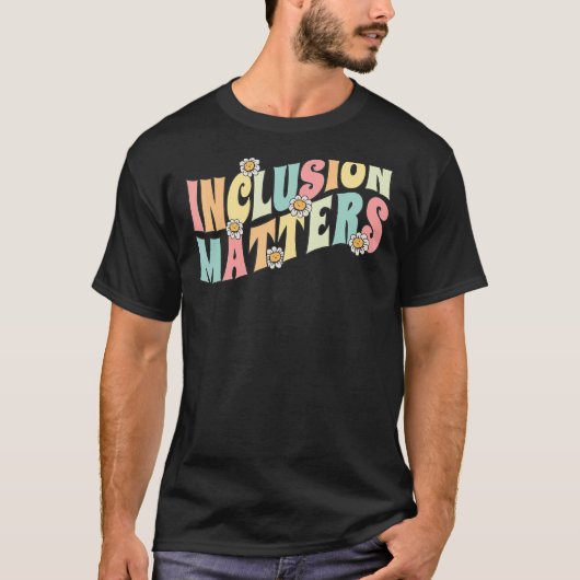 T-shirt L'éducation spéciale L'inclusion des enseignants (Devant)