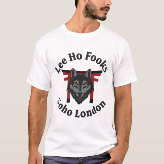 T-Shirt Lee Ho Fooks Logo Loup (Devant)