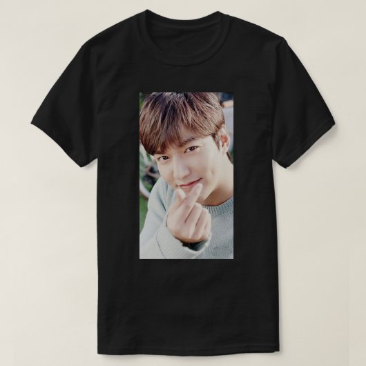 T-shirt lee min ho love (Design devant)