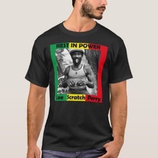 T-shirt Lee Scratch Perry, Lee Scratch perry death