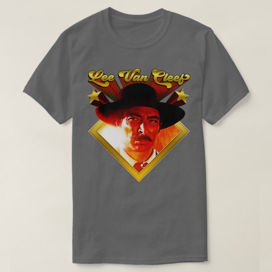 T-shirt Lee Van Cleef vit (Design devant)