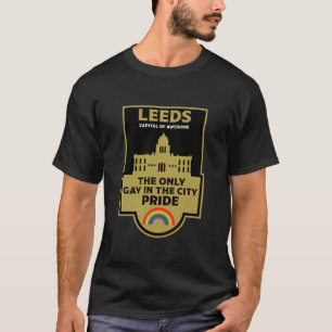 T-shirt Leeds Gay pride - Leeds England LGBT -