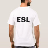 T-SHIRT L'EEL (Dos)