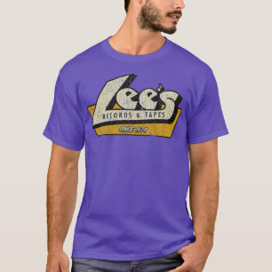 T-shirt Lees Records and Tapes 1974
