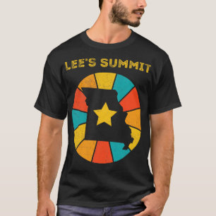 T-shirt Lees Summit Missouri Souvenir Vintage en détresse