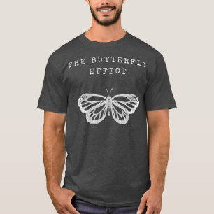 T-shirt L'effet papillon blanc