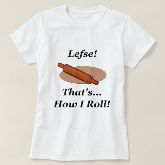T-shirt Lefse comment je roule (Design devant)