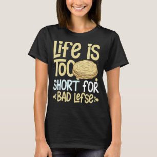 T-shirt Lefse Norwegian pain de recette fabricant pain pla