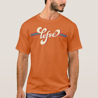 T-shirt Lefse vintage Tradition de fête norvégienne Fille