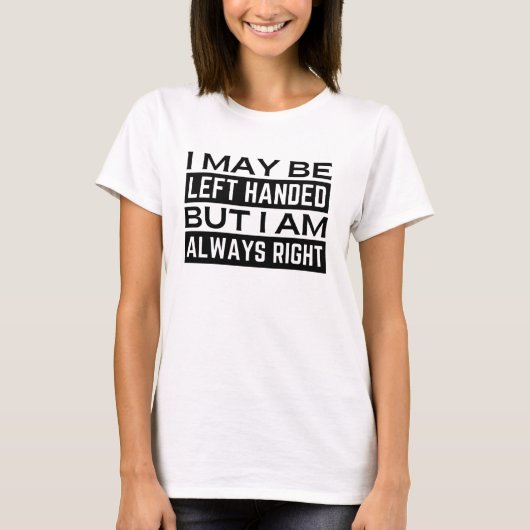 T-shirt Left Hander's (Devant)