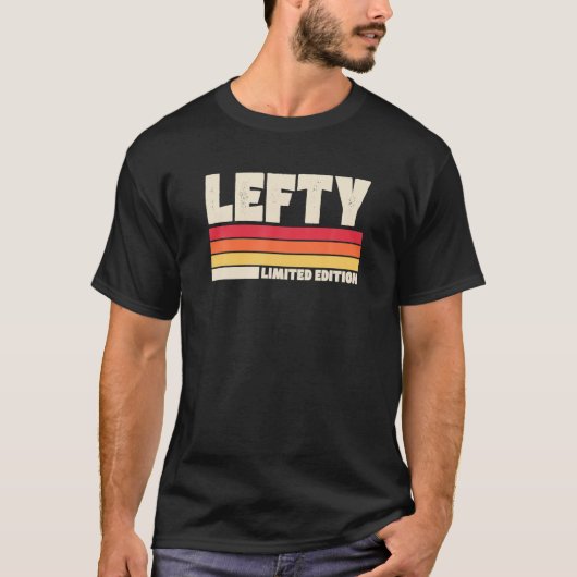 T-shirt Lefty Limited Edition Gauche Poignée Retro (Devant)