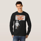 T-shirt Leg Prosthesis Quote for Falke Limb and Artificial (Devant entier)