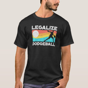 T-shirt Légaliser Dodgeball Dodgeball 80s Surf