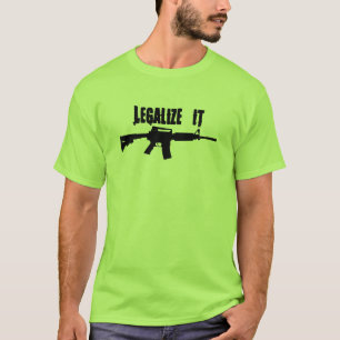 T-shirt Légalisez-le AR15