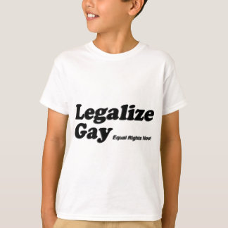 T-shirt Légalisez l'homosexuel
