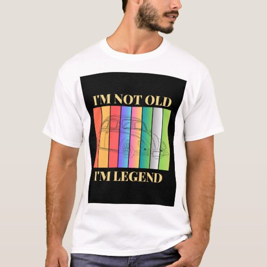 T-shirt Legend cars (Devant)