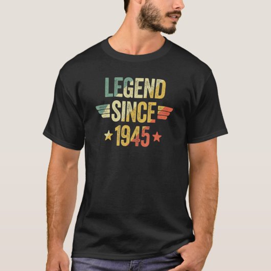 T-shirt Legend Since 1945 (Devant)