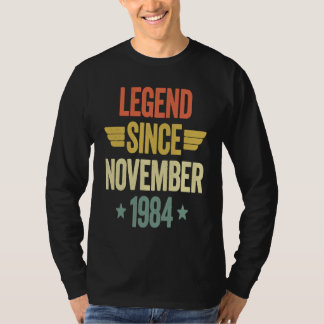 T-shirt Legend Since November 1984