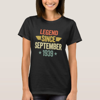 T-shirt Legend Since September 1939