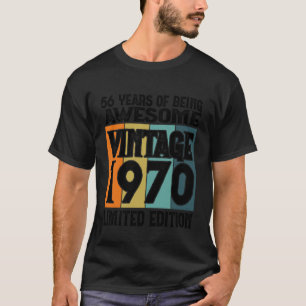 T-shirt Légendaire depuis 1970 Édition Limitée 56e Anniver