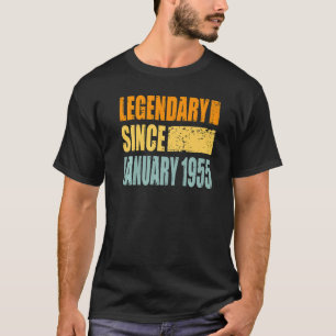 T-shirt Légendaire Depuis Janvier 1955 Premium